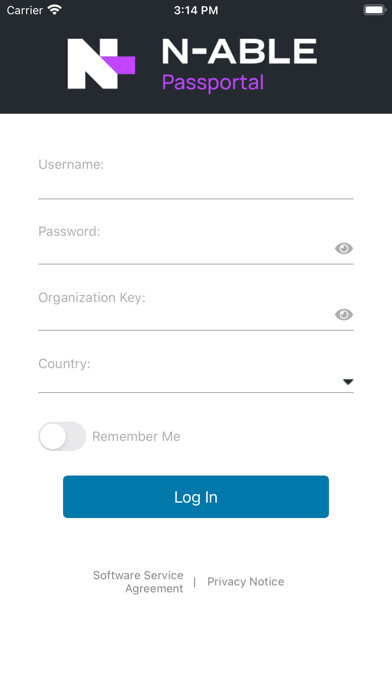 Emulate iPhone app N-able Passportal using MyAndroid Emulate iPhone app N-able Passportal using MyAndroid