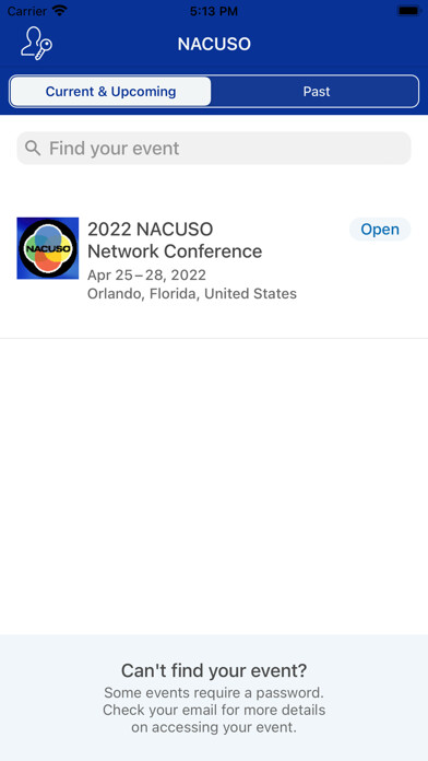 Emulate iPhone app NACUSO Event App using MyAndroid Emulate iPhone app NACUSO Event App using MyAndroid