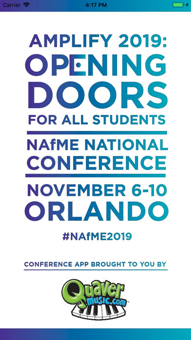 Emulate iPhone app NAfME 2019 National Conference using MyAndroid