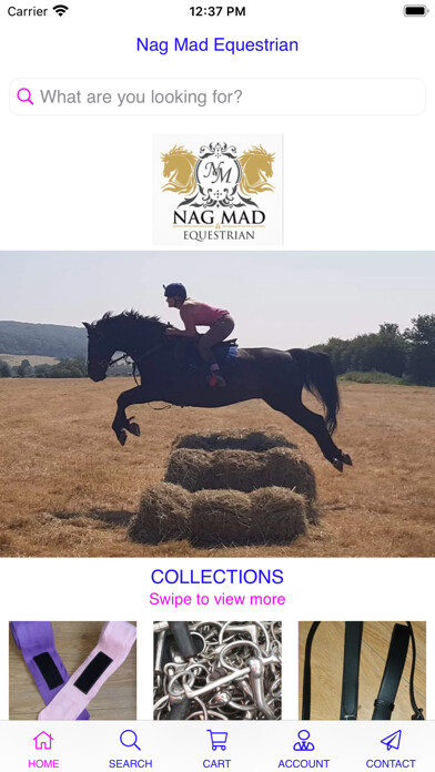 Emulate iPhone app Nag Mad Equestrian using MyAndroid Emulate iPhone app Nag Mad Equestrian using MyAndroid