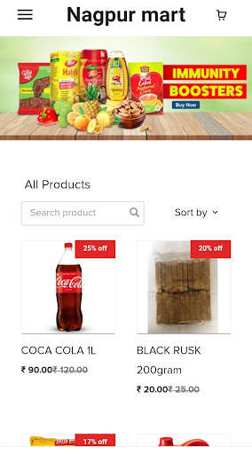 Run android online APK Nagpur Mart- Grocery & Pantry Product Delivery from MyAndroid or emulate Nagpur Mart- Grocery & Pantry Product Delivery using MyAndroid