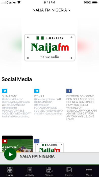 Emulate iPhone app NAIJA FM NIGERIA using MyAndroid Emulate iPhone app NAIJA FM NIGERIA using MyAndroid