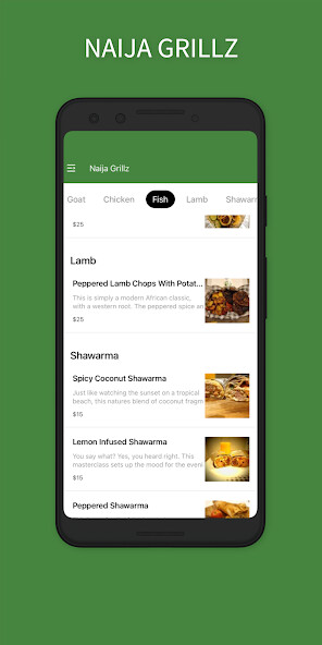 Run android online APK Naija Grillz from MyAndroid or emulate Naija Grillz using MyAndroid