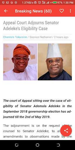 Run android online APK Naija News - Offline from MyAndroid or emulate Naija News - Offline using MyAndroid