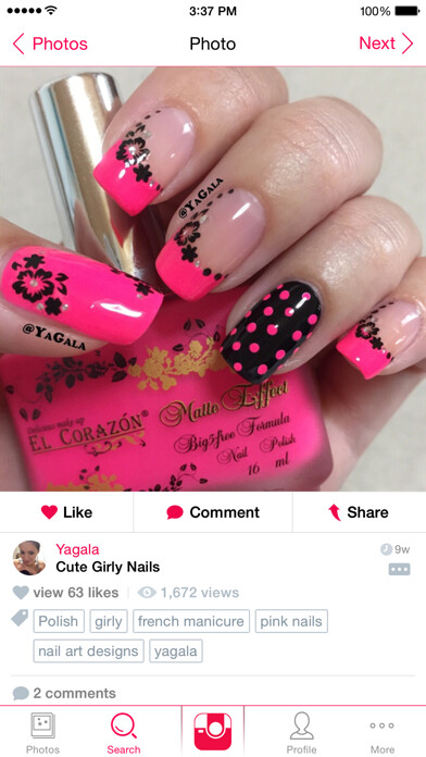Emulate iPhone app Nail Art Gallery using MyAndroid Emulate iPhone app Nail Art Gallery using MyAndroid
