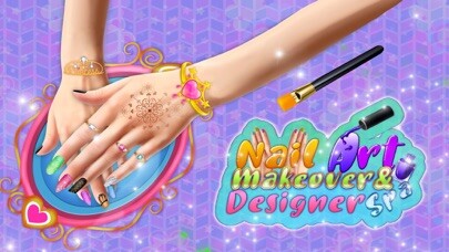 Emulate iPhone app Nail Art Makeover Spa using MyAndroid
