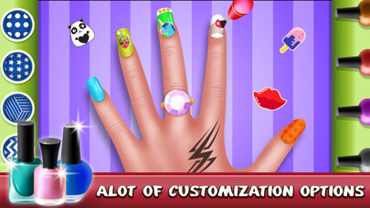 Emulate iPhone app Nail Art Salon Makeover using MyAndroid Emulate iPhone app Nail Art Salon Makeover using MyAndroid