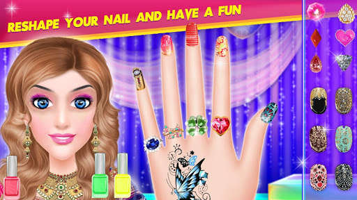 Emulate Android APK Nail Art Salon -  Nail Art  Nail Care