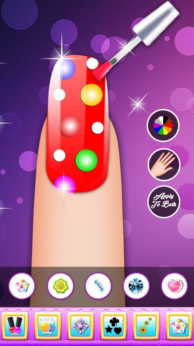 Emulate iPhone app Nail Fashion Beauty Salon Girls Game using MyAndroid Emulate iPhone app Nail Fashion Beauty Salon Girls Game using MyAndroid