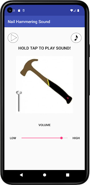 Run android online APK Nail Hammering Sound from MyAndroid or emulate Nail Hammering Sound using MyAndroid Run android online APK Nail Hammering Sound from MyAndroid or emulate Nail Hammering Sound using MyAndroid