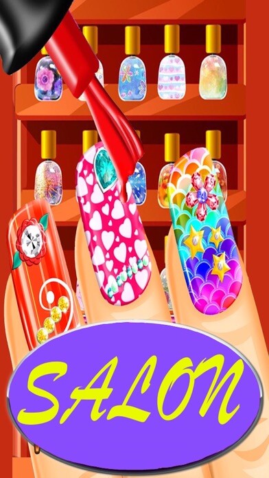 Emulate iPhone app Nail Makeover Boutique Salon & Spa - Free Games for Girls using MyAndroid