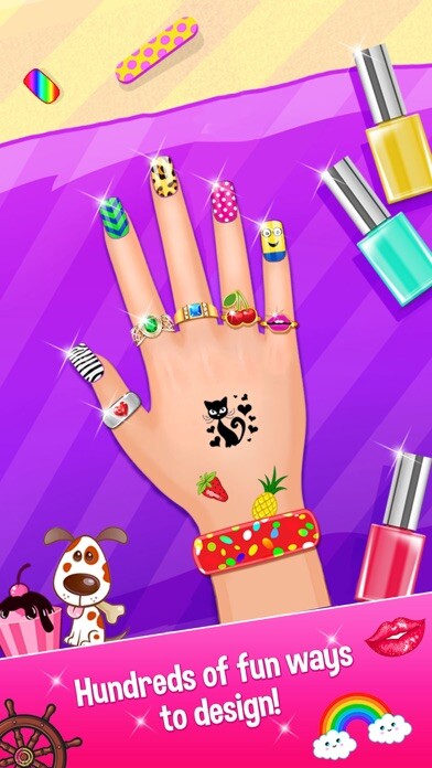 Emulate iPhone app Nail Party Makeover and Nail Salon - girls game using MyAndroid Emulate iPhone app Nail Party Makeover and Nail Salon - girls game using MyAndroid