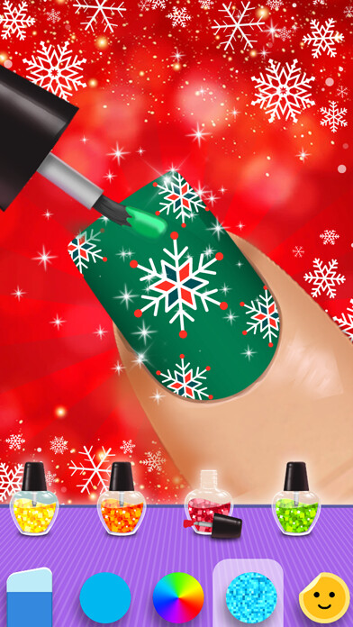 Emulate iPhone app Nail Salons - Acrylic Painting using MyAndroid