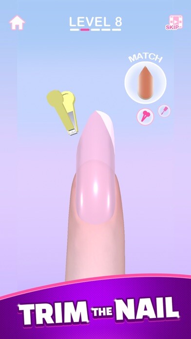 Emulate iPhone app Nails Done! using MyAndroid