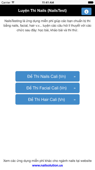 Emulate iPhone app NailsTest using MyAndroid