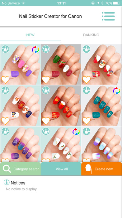 Emulate iPhone app Nail Sticker Creator for Canon using MyAndroid Emulate iPhone app Nail Sticker Creator for Canon using MyAndroid