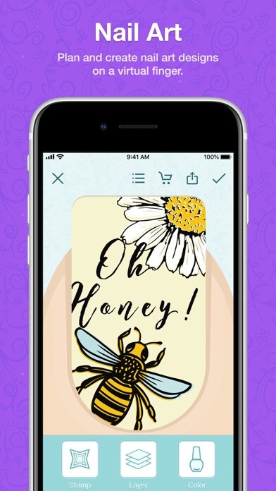 Emulate iPhone app Nail Studio using MyAndroid