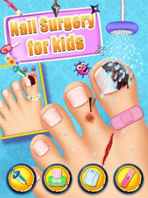 Emulate Android APK Nail Surgery For Kids
