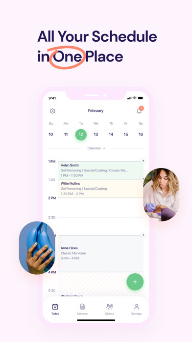 Emulate iPhone app Nail techs scheduling - Sammy using MyAndroid Emulate iPhone app Nail techs scheduling - Sammy using MyAndroid