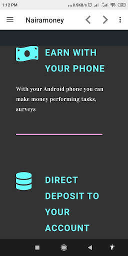 Run android online APK Nairamoney - Make money online in Nigeria app free from MyAndroid or emulate Nairamoney - Make money online in Nigeria app free using MyAndroid Run android online APK Nairamoney - Make money online in Nigeria app free from MyAndroid or emulate Nairamoney - Make money online in Nigeria app free using MyAndroid