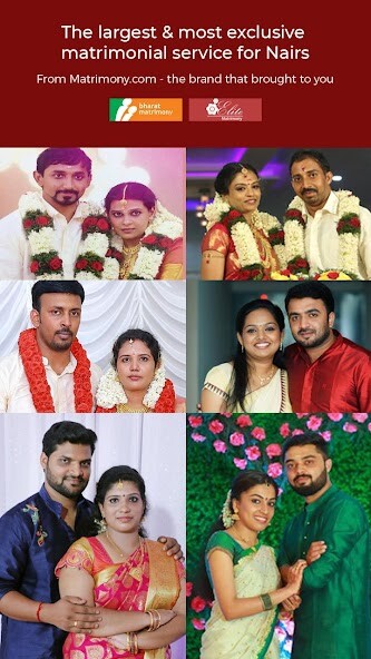 Run android online APK Nair Matrimony - Marriage App from MyAndroid or emulate Nair Matrimony - Marriage App using MyAndroid
