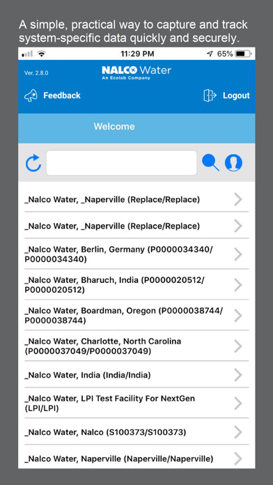 Emulate iPhone app Nalco E-data using MyAndroid Emulate iPhone app Nalco E-data using MyAndroid