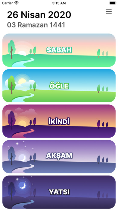 Emulate iPhone app Namaz Tesbihatı using MyAndroid