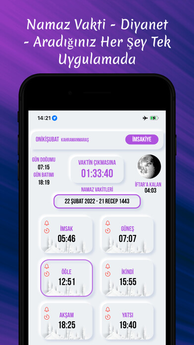 Emulate iPhone app Namaz Vakti-Diyanet-Hadis using MyAndroid Emulate iPhone app Namaz Vakti-Diyanet-Hadis using MyAndroid