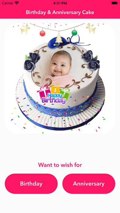 Emulate iPhone app Name And Photo On Cakes using MyAndroid Emulate iPhone app Name And Photo On Cakes using MyAndroid