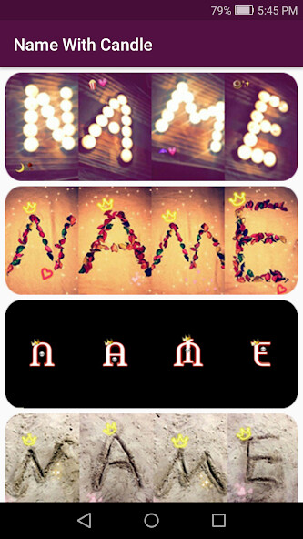 Run android online APK Name Art - Write Name With Candle from MyAndroid or emulate Name Art - Write Name With Candle using MyAndroid Run android online APK Name Art - Write Name With Candle from MyAndroid or emulate Name Art - Write Name With Candle using MyAndroid