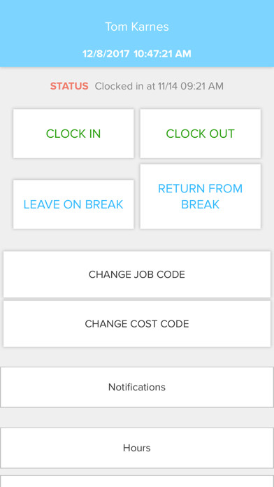 Emulate iPhone app Namely Time using MyAndroid