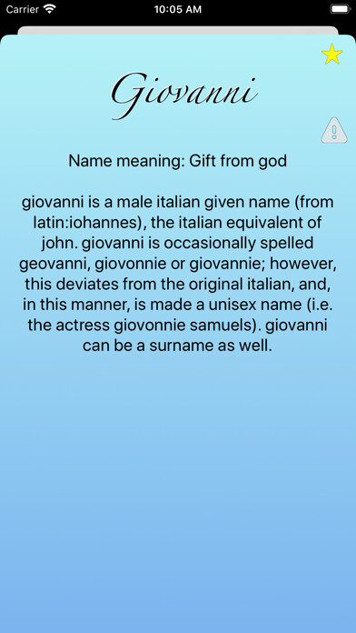 Emulate iPhone app Name-Meaning using MyAndroid Emulate iPhone app Name-Meaning using MyAndroid