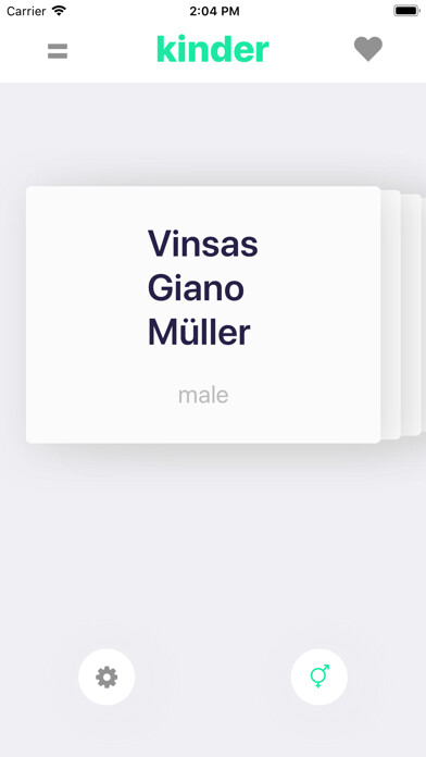 Emulate iPhone app Namen Finder using MyAndroid Emulate iPhone app Namen Finder using MyAndroid