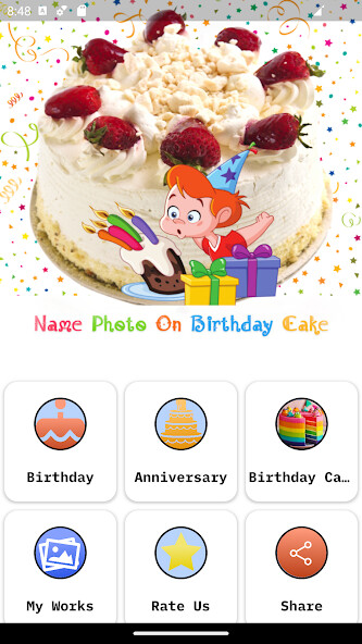 Run android online APK Name On Cake from MyAndroid or emulate Name On Cake using MyAndroid Run android online APK Name On Cake from MyAndroid or emulate Name On Cake using MyAndroid