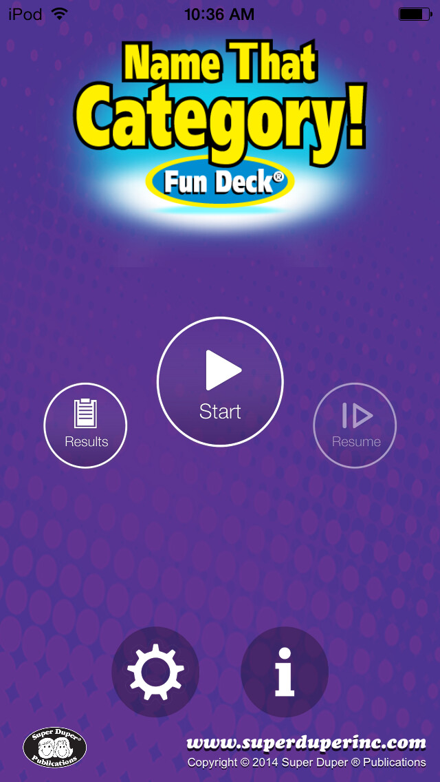 Emulate iPhone app Name That Category Fun Deck using MyAndroid Emulate iPhone app Name That Category Fun Deck using MyAndroid