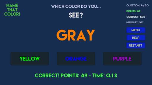 Run android online APK Name That Color! from MyAndroid or emulate Name That Color! using MyAndroid