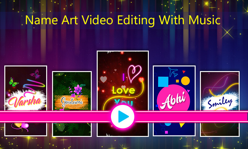 Run android online APK Name Video Maker - Status 2022 from MyAndroid or emulate Name Video Maker - Status 2022 using MyAndroid
