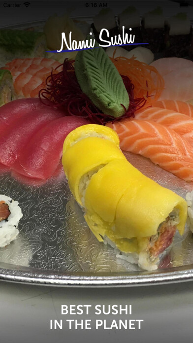 Emulate iPhone app Nami Sushi Restaurant using MyAndroid Emulate iPhone app Nami Sushi Restaurant using MyAndroid