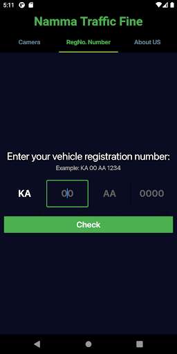 Run android online APK Namma Traffic Fine from MyAndroid or emulate Namma Traffic Fine using MyAndroid