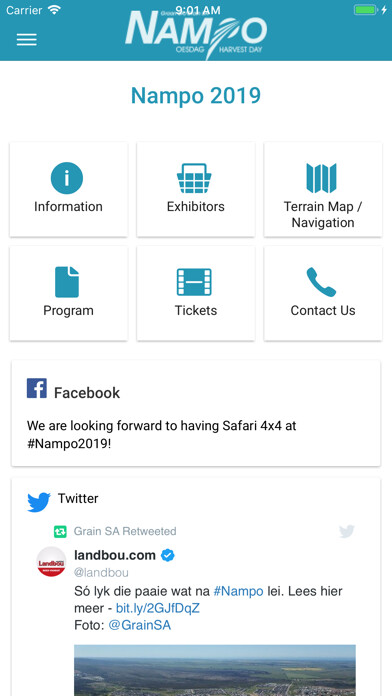 Emulate iPhone app Nampo Oesdag / Harvest Day using MyAndroid