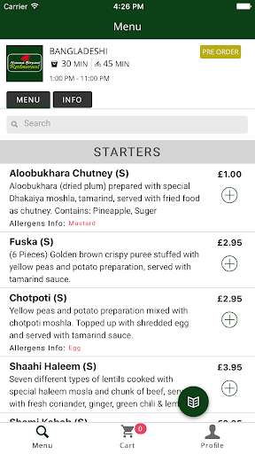 Run android online APK Nanna Biriyani Romford from MyAndroid or emulate Nanna Biriyani Romford using MyAndroid