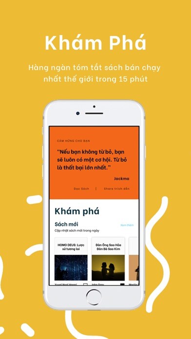 Emulate iPhone app Nanobook - Đọc & Nghe Sách using MyAndroid