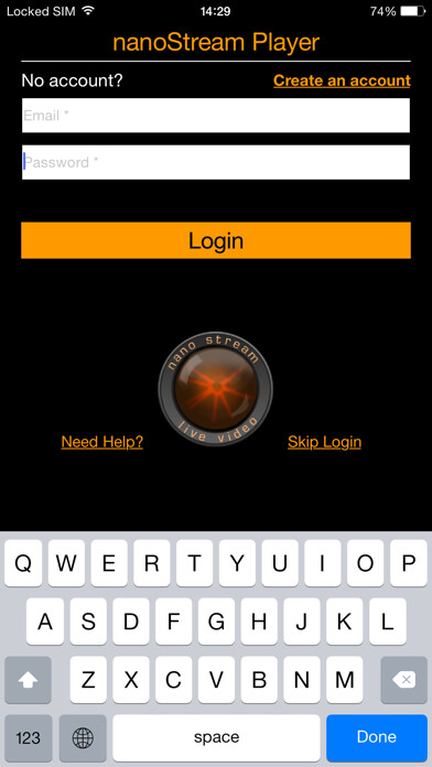 Emulate iPhone app nanoStream Live Video Player using MyAndroid Emulate iPhone app nanoStream Live Video Player using MyAndroid