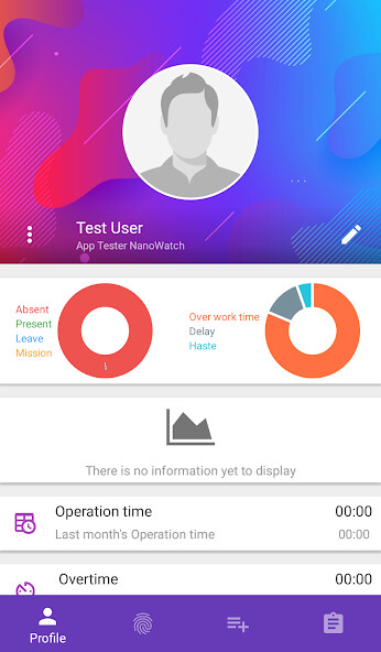 Run android online APK NanoWatch - Time  Attendance App from MyAndroid or emulate NanoWatch - Time  Attendance App using MyAndroid