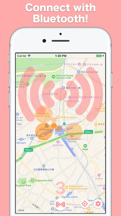 Emulate iPhone app NANPA - Connect with Bluetooth using MyAndroid