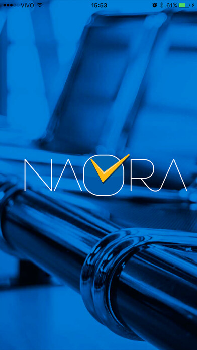 Emulate iPhone app Naora - Agende sua consulta using MyAndroid