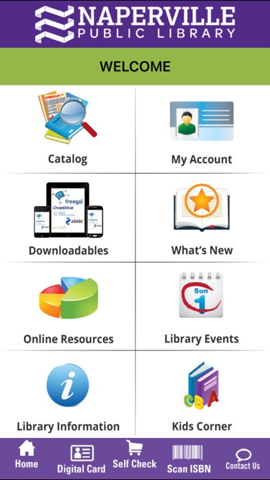 Emulate iPhone app Naperville Public Library using MyAndroid Emulate iPhone app Naperville Public Library using MyAndroid