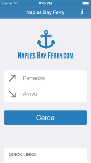 Emulate iPhone app Naples Bay Ferry using MyAndroid Emulate iPhone app Naples Bay Ferry using MyAndroid