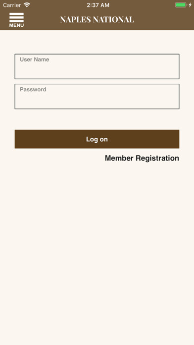 Emulate iPhone app Naples National Golf Club using MyAndroid Emulate iPhone app Naples National Golf Club using MyAndroid