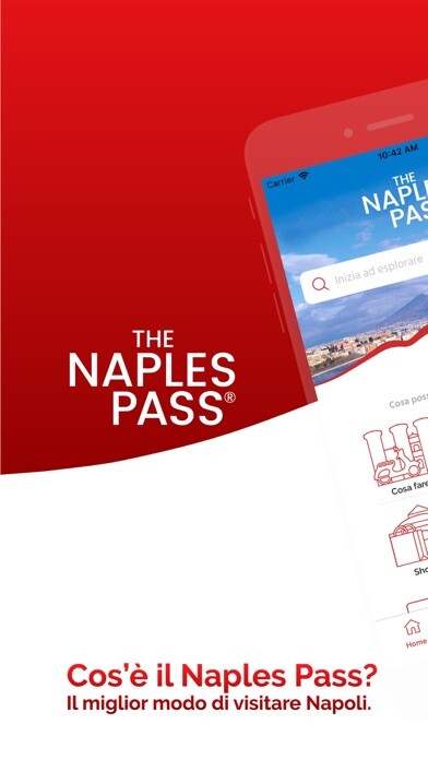 Emulate iPhone app Naples Pass - Travel guide using MyAndroid